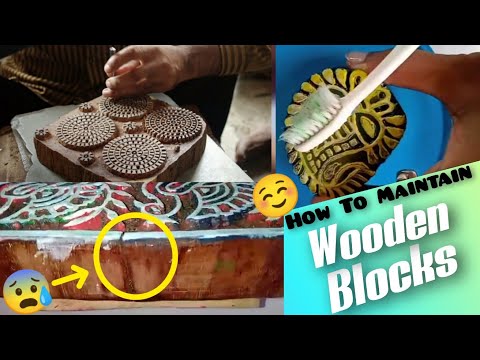 YouTube video about: How to clean wooden printing blocks?