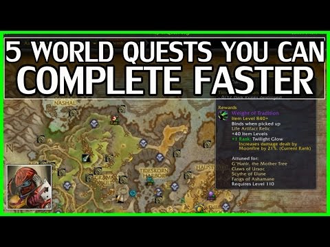 5 World Quests You Can Complete Faster - WoW Legion #2