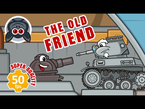 The old friend. "Tanks of the Future". Tank animation