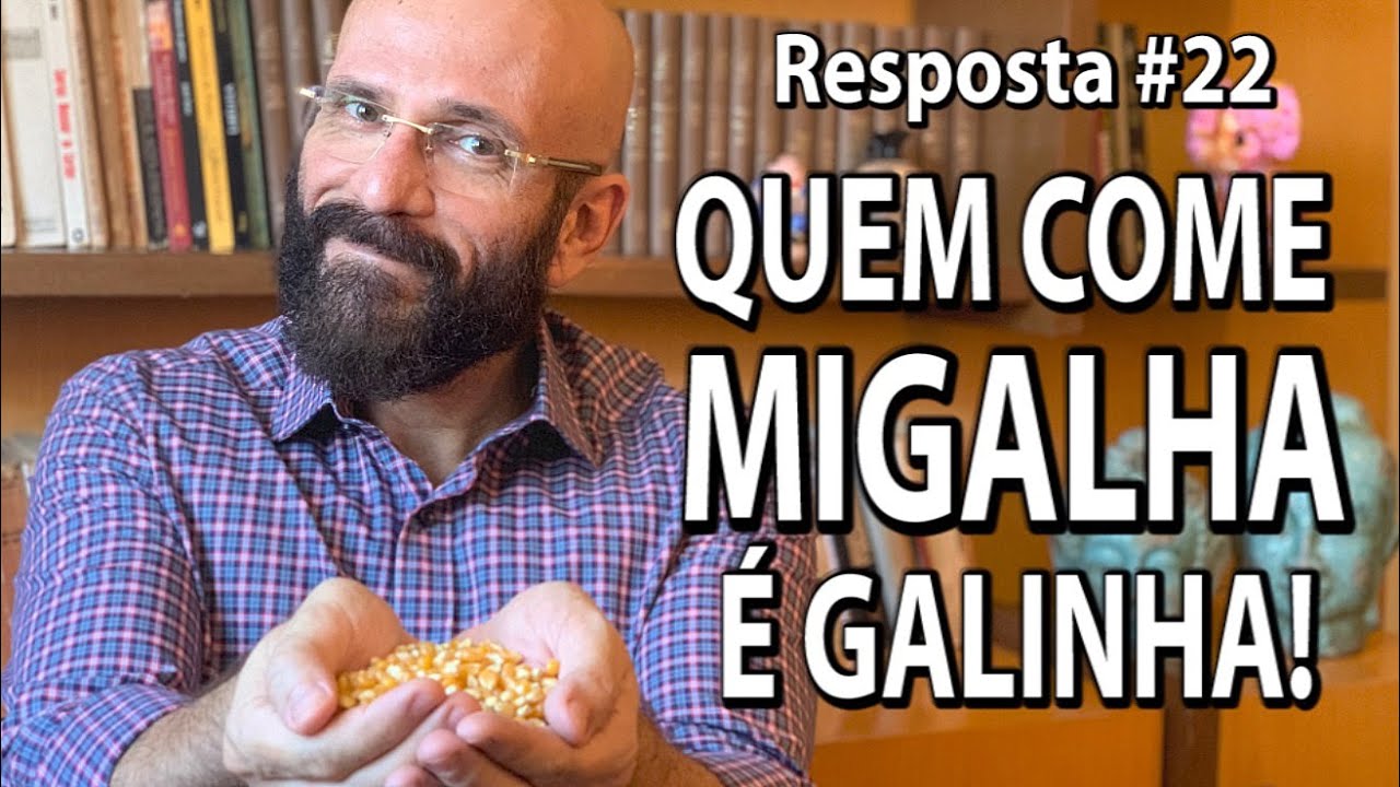 QUEM COME MIGALHA É GALINHA | Marcos Lacerda