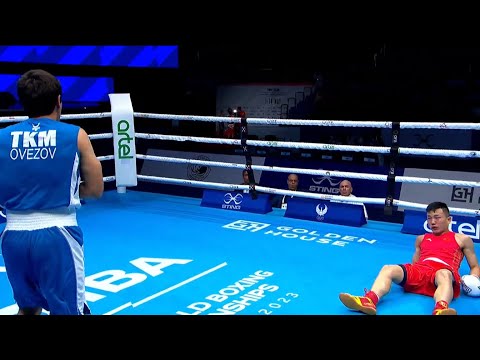 R32 (60KG) ZHAO YIKUN (CHN) vs OVEZOV SHUKUR (TKM) | IBA Men's World Boxing Championships 2023