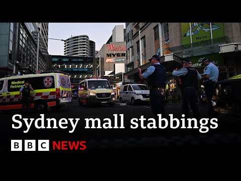 Sydney stabbings: Man shot after multiple stabbings at Sydney mall 