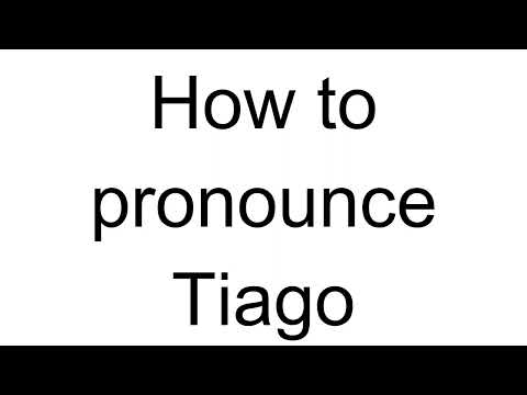 How to Pronounce Tiago (Portuguese)