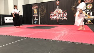 2023 Compete Intls - Stage - 18+ Black Belt Forms/Weapons