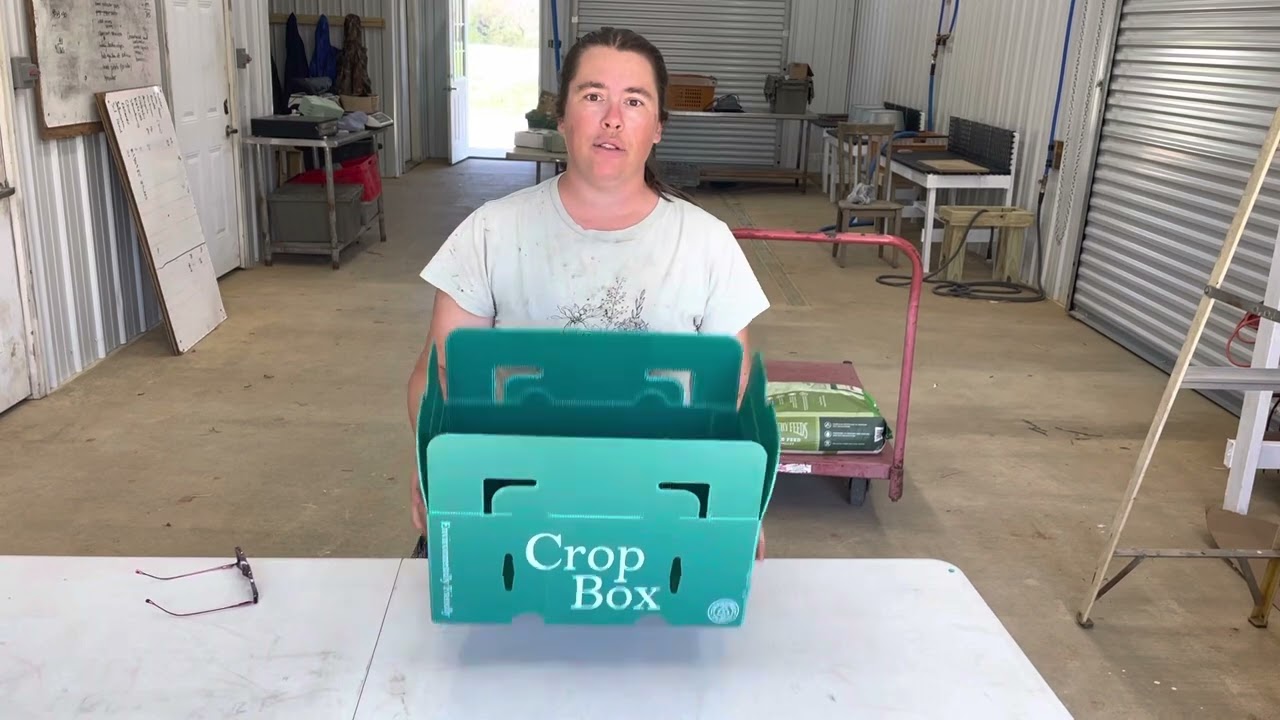 How to open and store your CSA Crop Box