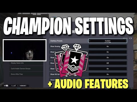 The Best *UPDATED* Champion SENSITIVITY and SETTINGS in operation Shadow Legacy - Rainbow Six Siege
