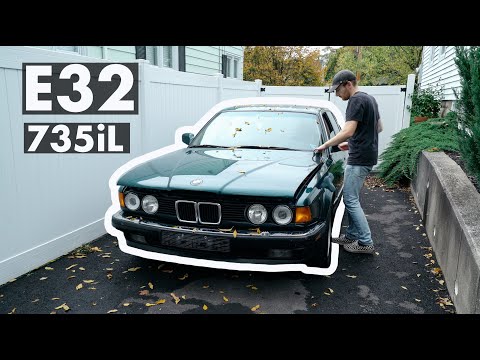 Thumbnail for I Bought a 1990 Islandgrün E32 735iL BMW! by BMW E32