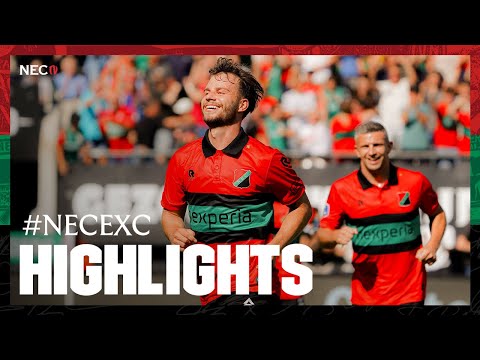 N.E.C. eröffnet Jubiläumssaison mit überwältigendem Sieg über Excelsior | Highlights #NECEXC