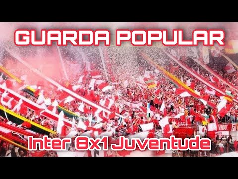 GUARDA POPULAR - RECEPÇÃO INTER 8x1 JUVENTUDE 2008 (CHUVA DE PAPEL PICADO E MUITA FUMAÇA)