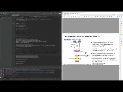 Cryptography With Python 34 Using Aes Gcm In Python
