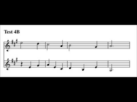 E Aural Trainer Test 824 - Grade 8 Aural