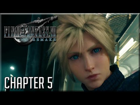 Final Fantasy 7 Remake Chapter 5 Complete No Commentary Walkthrough