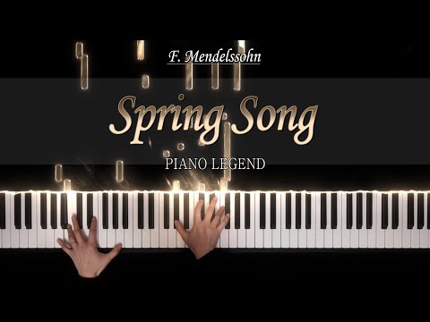 𝐅. 𝐌𝐞𝐧𝐝𝐞𝐥𝐬𝐬𝐨𝐡𝐧 - 𝐒𝐨𝐧𝐠 𝐰𝐢𝐭𝐡𝐨𝐮𝐭 𝐖𝐨𝐫𝐝𝐬, 𝐎𝐩. 𝟔𝟐, 𝐍𝐨. 𝟔, 𝐀𝐥𝐥𝐞𝐠𝐫𝐞𝐭𝐭𝐨 𝐠𝐫𝐚𝐳𝐢𝐨𝐬𝐨, 𝐒𝐩𝐫𝐢𝐧𝐠 𝐒𝐨𝐧𝐠