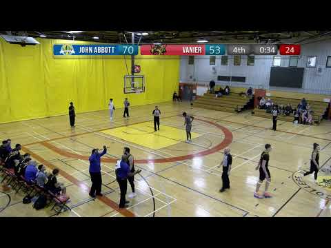 RSEQ Basketball masculin 🏀 John Abbott @ Vanier [1/26/2025]