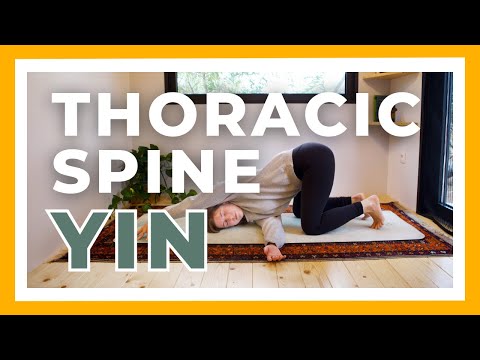 30-min Yin Yoga for Thoracic Spine, Shoulders, & Upper Back | Long Holds & Deep Stretches