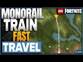 How To Make A Faster Travel System Train In LEGO Fortnite