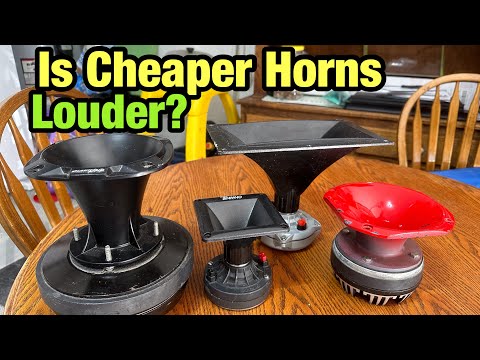 Cheaper Horn Drivers VS Expensive Horn Driver test