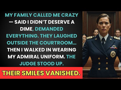 Family Called Me Crazy, Demanded Everything—Then I Walked Into Court Wearing Admiral Uniform