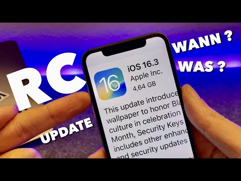 iOS 16.3 RC Release Candidate ist da! Was ist neu & wann kommt das UPDATE für ALLE ? Apple Update