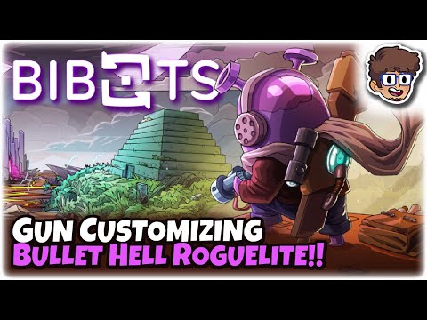 GUN CUSTOMIZING BULLET HELL ACTION ROGUELITE! | Let's Try Bibots