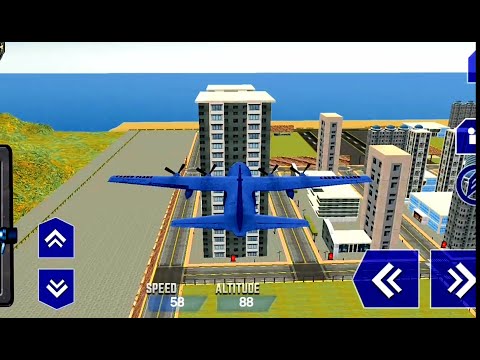 Put Plane On The Roof Of The House US Police Atv Quad Bike Plane Transport Game Gameplay Android IOS