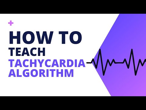 Teaching Tachycardia Algorithm for ACLS - (The Easy Way)