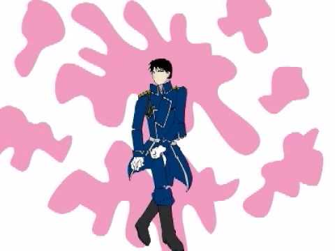 Fullmetal Alchemist Roy Mustang performs Tsuki No Uragawa