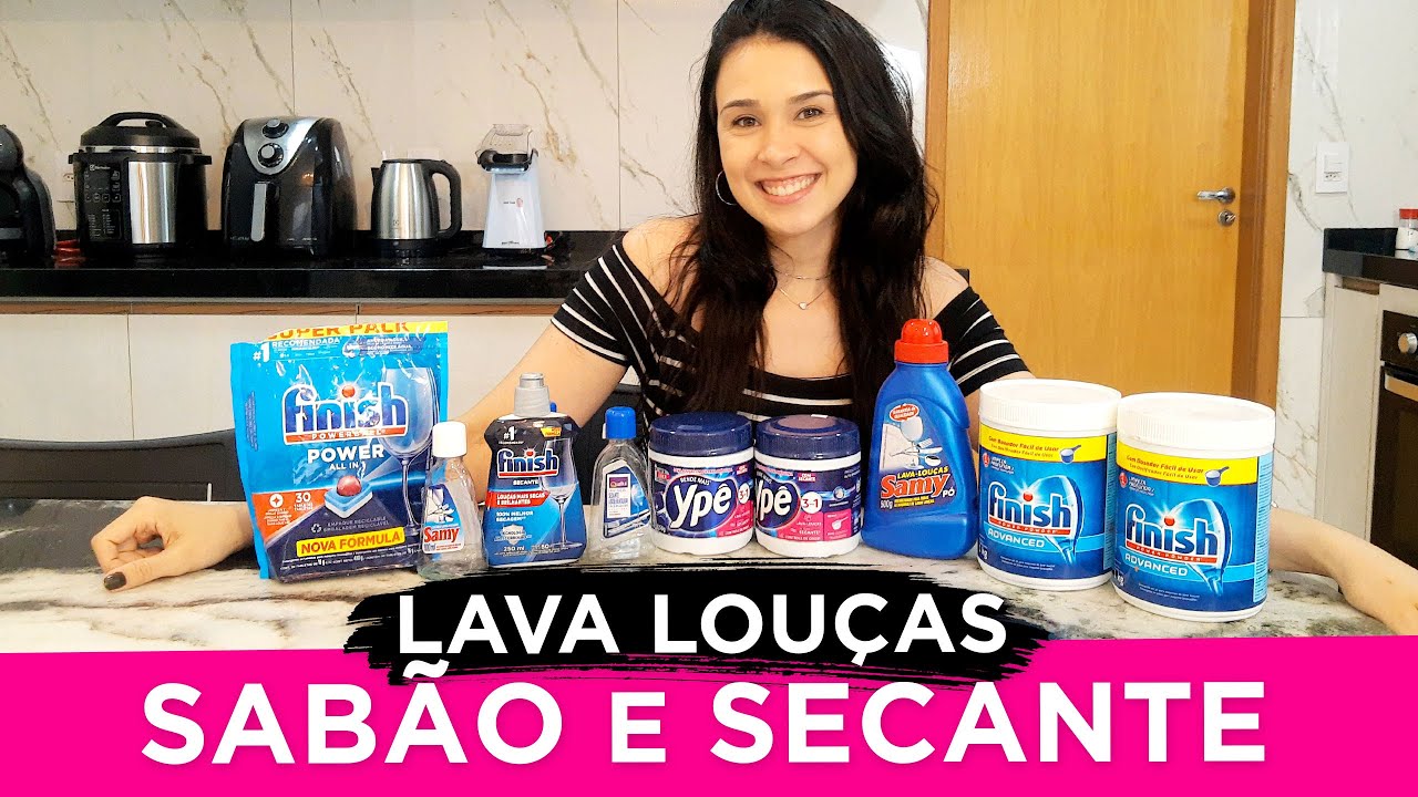 Qual o Melhor Sabão e Secante para a Máquina de Lavar Louças?