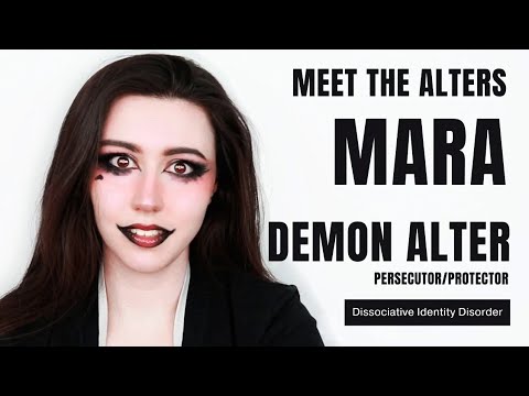 A DEMON ALTER!? - MEET THE ALTERS - MARA | Dissociative Identity Disorder | DissociaDID