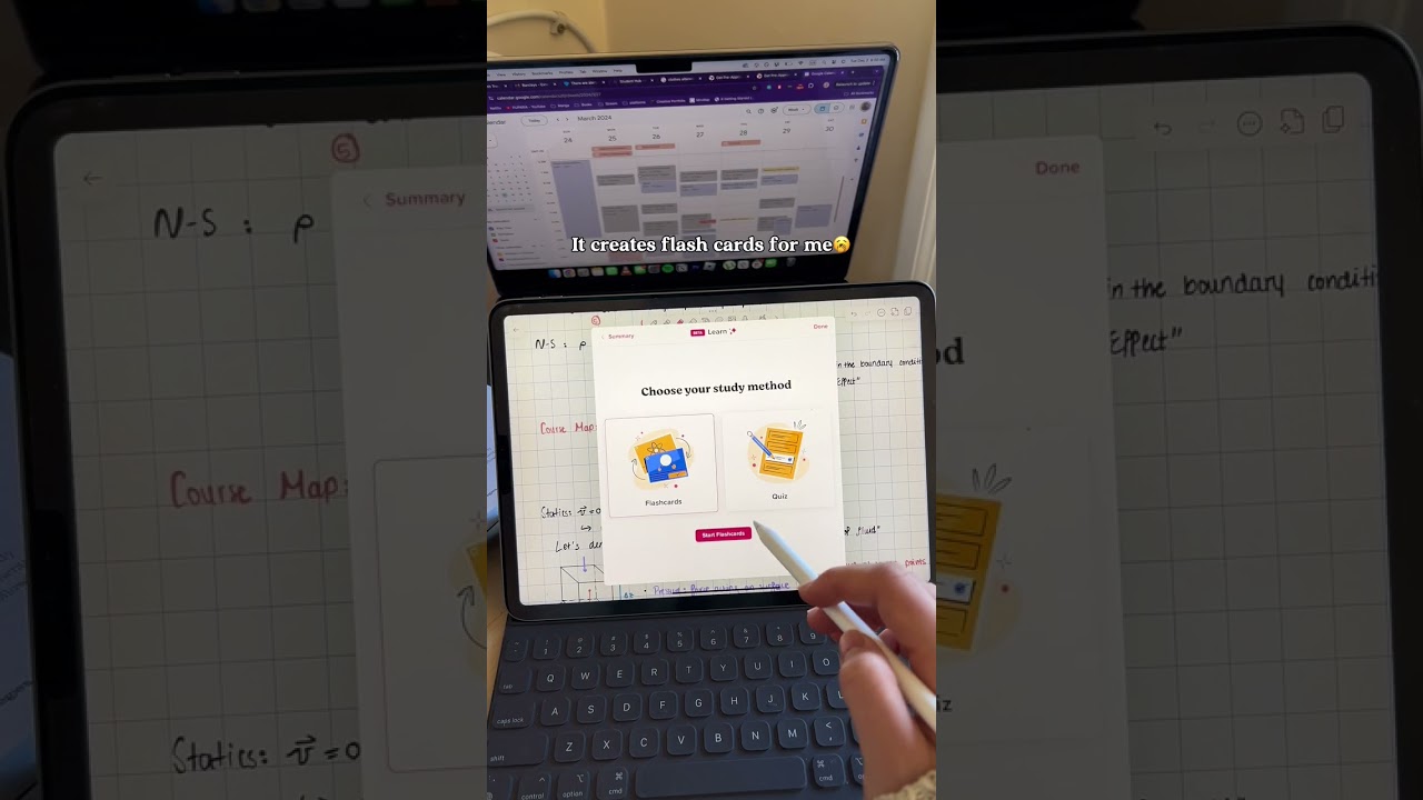 How i'm studying for finals with Flashcards