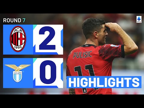 Milan-Lazio 2-0 | The Rossoneri triumph at San Siro: Goals & Highlights | Serie A 2023/24
