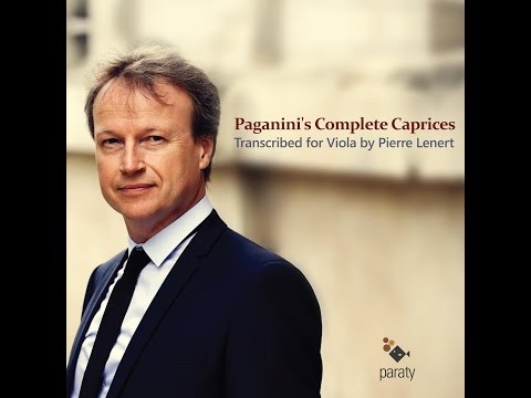 Niccolo Paganini Caprice Op. 1 N°5 Pierre Lenert-viola