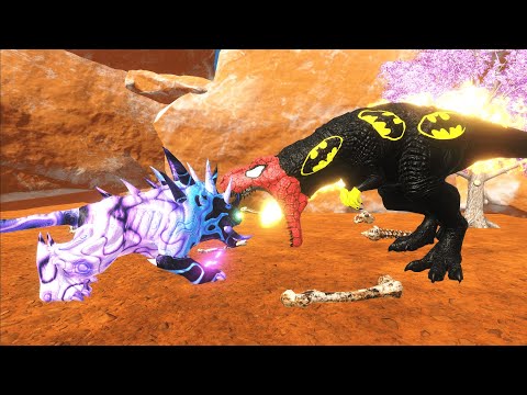 ALIEN HELLHOUND CANYON DEATH RUN - Animal Revolt Battle Simulator