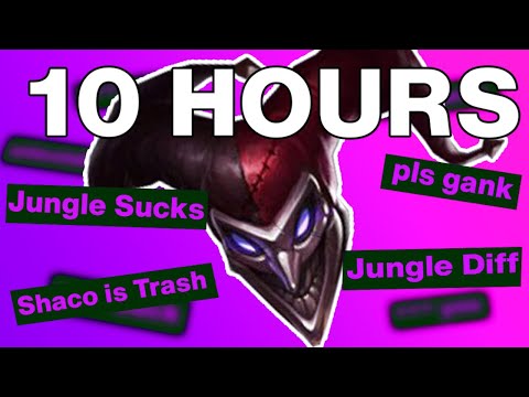 I Spent 10 Hours Learning Shaco to Prove He's PURE EVIL