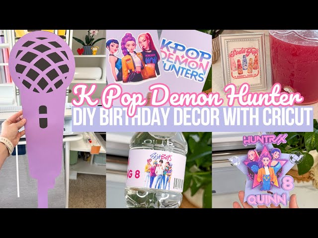 Vídeo relacionado con 8 vasos K-pop Demon Hunters de papel, 200 ml, decoración de fiesta de cumpleaños, bebidas, mesa, para niños