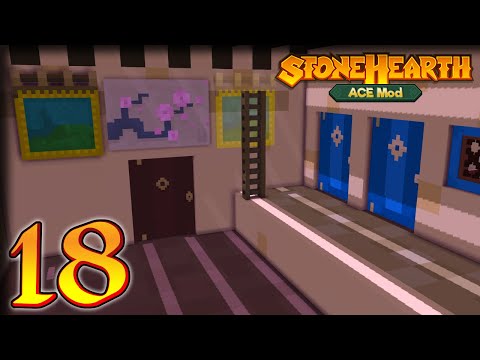Shephard Shelter – StoneHearth 1.1 + ACE Gameplay – Let's Play Part 18