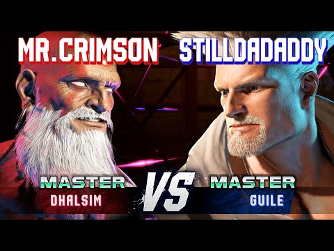 SF6 ▰ MISTER CRIMSON (Dhalsim) vs IMSTILLDADADDY (Guile) ▰ High Level Gameplay