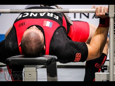 Belkesir Sofiane - сумма 827,5 кг RAW в категории до 105 кг на ЧМ IPF 2015