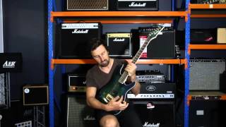 Video thumbnail for IBANEZ PRESTIGE S5521Q NEBULA GREEN - 60 SECOND REVIEW by Haworth Guitars
