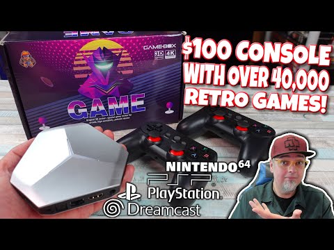 Plug & Play Console With Over 40,000 Games!