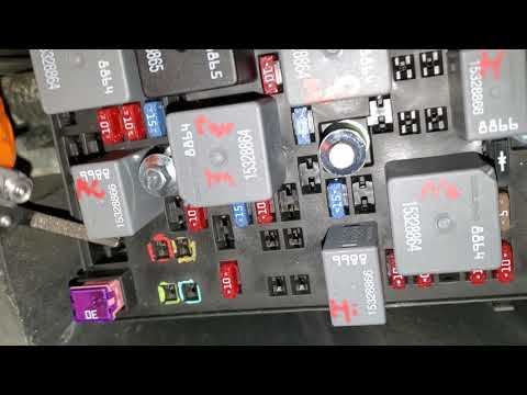 2009 Chevy Malibu Starter Relay, Starter Fuse, Starter Circuit Explained