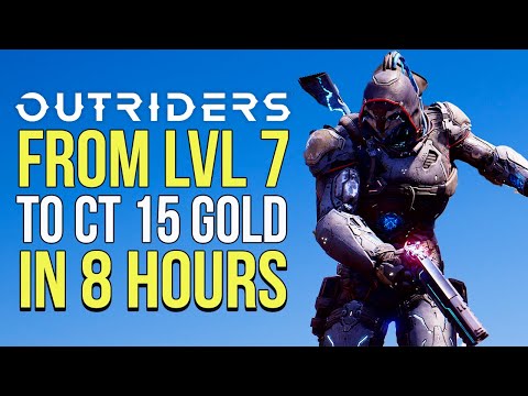 Outriders | POWERLEVEL ALT TO CT 15 GOLD FAST!