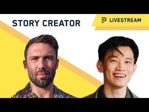 Michael Aubry presents Story Creator to Ivan Zhao - YouTube