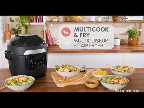 MOULINEX | Multicook & Fry : comment cuisiner un repas complet en quelques minutes ?