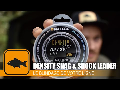 Żyłka Prologic Density Snag & Shock Leader 100m 0.60mm 20.41kg 45lbs Clear film wideo 