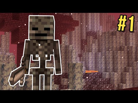 Minecraft: Nether Survival Let's Play Ep. 1 - Naked In A Fortress