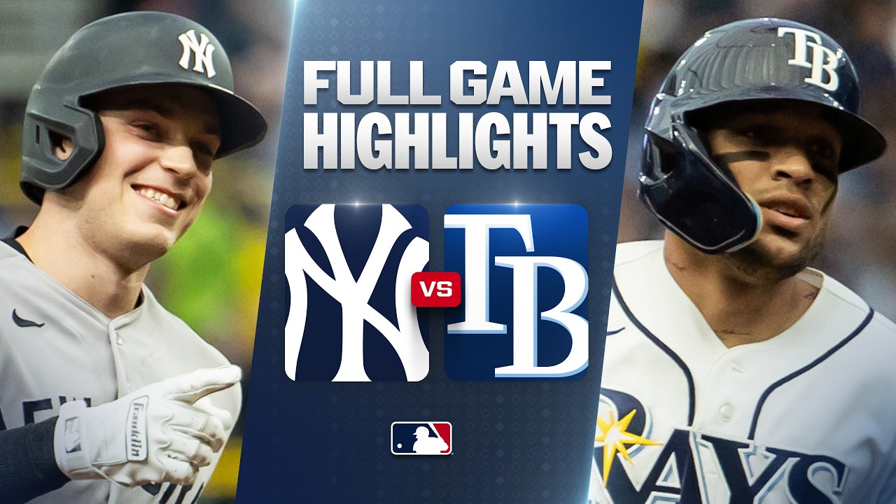 7월8일 뉴욕양키스 탬파베이 MLB 하이라이트