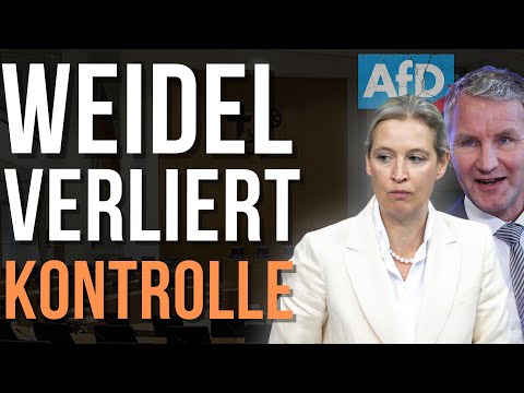 Verliert Weidel die Kontrolle? Der Machtkampf in der AfD wird übel