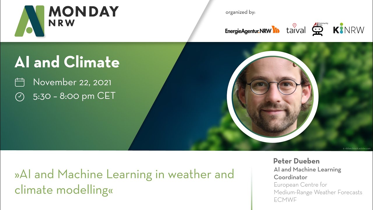 AI and machine learning in weather and climate modelling