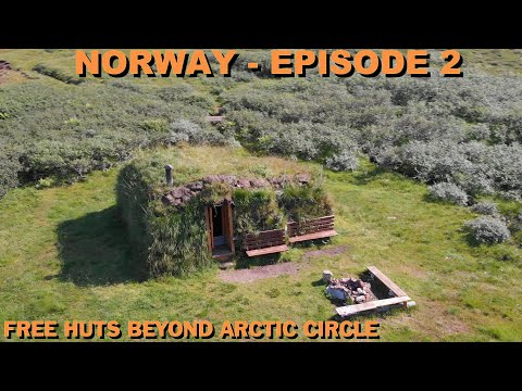 Norway cheap travels in the wild. Nights for free in mountain huts beyond Arctic Circle- Part 2.